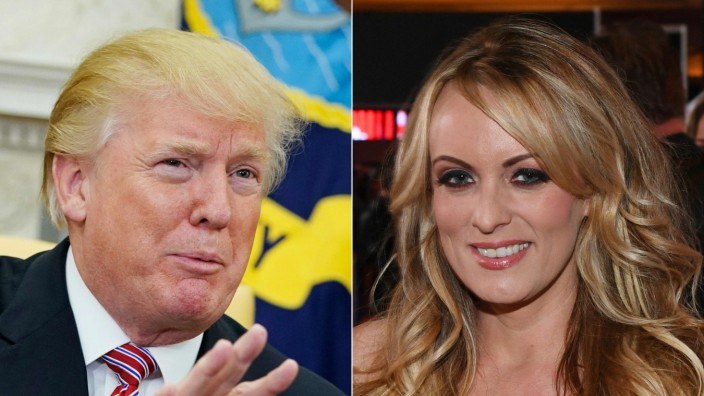 SZ am Morgen: Der ehemalige US-Präsident Donald Trump wird wegen einer mutmaßlichen Schweigegeldzahlung an Ex-Pornostar Stormy Daniels angeklagt.