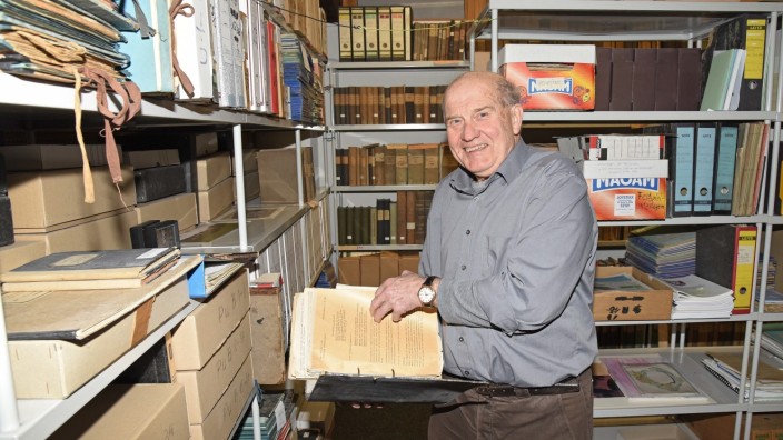 Ortsgedächtnis, Blick in die Archive, Folge 22: "Ich bin zum Verwalten da, nicht zum Lesen", sagt Manfred Mahl, ehrenamtlicher Archivar von Moorenweis.