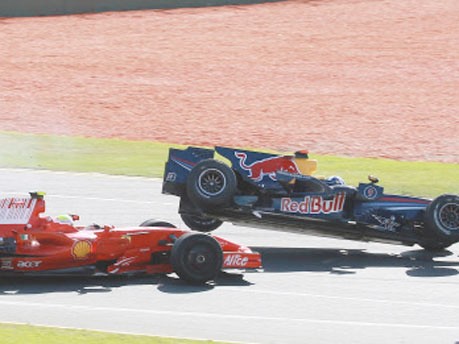 David Coulthard, Felipe Massa, AP