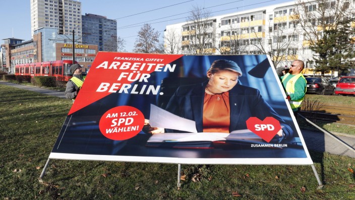 Regierungsbildung: Bei der Wiederholungswahl im Februar ist die SPD abgestürzt.