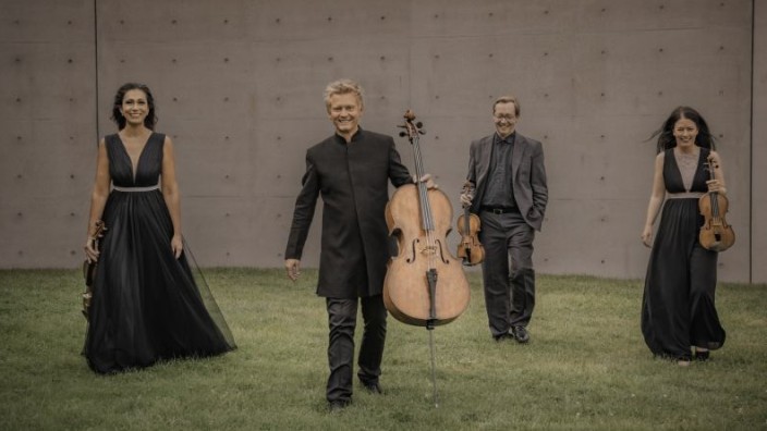 Ickinger Konzert am Samstag: Das Minguet-Quartett ist eines der großen deutschen Streichquartett-Ensembles.