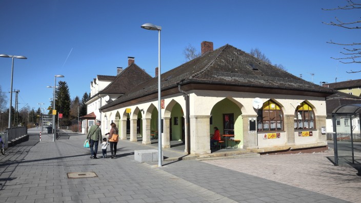 Städtebau: Der Penzberger Bahnhof und sein Umfeld sind Gegenstand eines Architektenwettbewerbs.