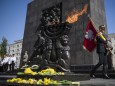 Denkmal für die Helden des Aufstandes im Warschauer Ghetto