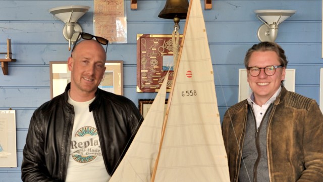 Segeln als Breitensport: Philip Glanz und Dominik Mößbauer leiten im Sommer die Kurse für den Sportbootführerschein.