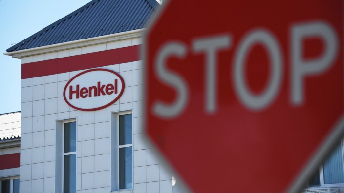 Folgen des Ukraine-Kriegs: Blick auf eine Henkel-Fabrik bei Moskau: Der Konzern zieht sich aus dem Land zurück.