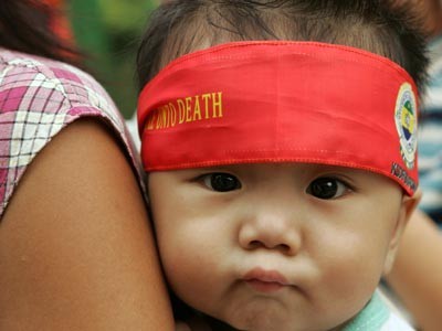 Baby in Birma, AP