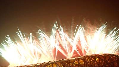 Olympia-Eröffnungsfeier: Schön - aber auch echt? Teile des Eröffnungs-Feuerwerks sollen zuvor aufgenommen worden sein.
