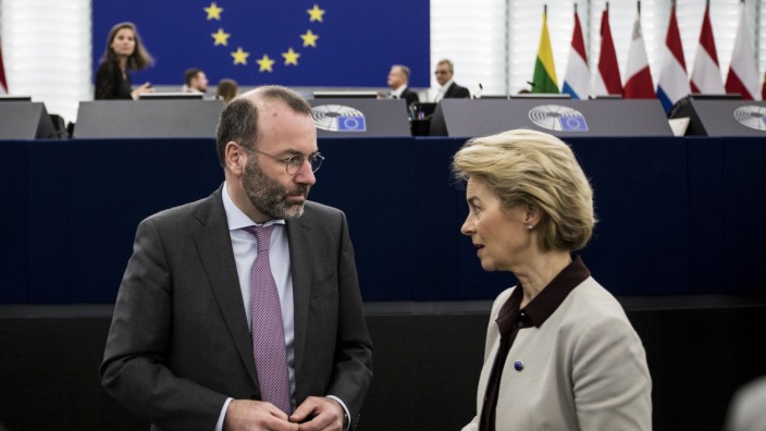 Klimaschutz: In der EVP, der Partei von Manfred Weber und Kommissionschefin Ursula von der Leyen, will man vor allem die Zumutungen der Klimapolitik begrenzen.