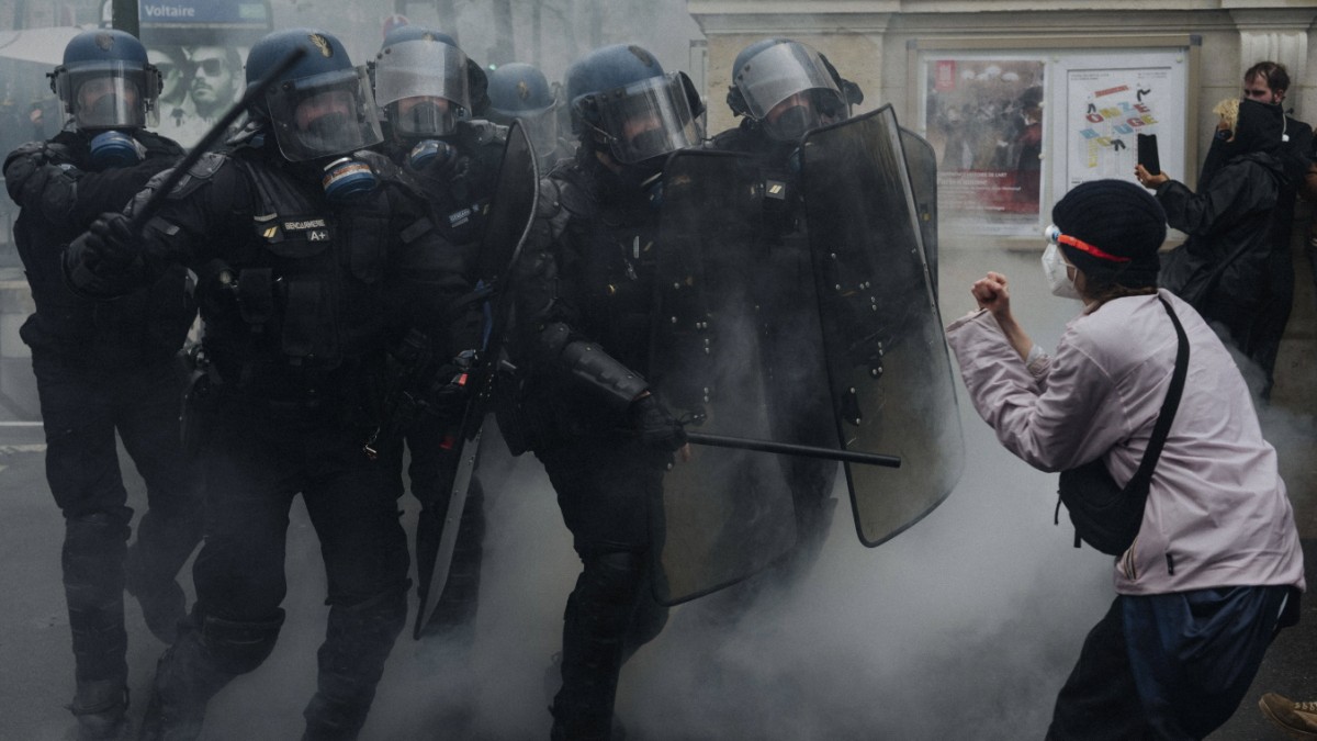 Manifestations en France : émeutes lors de manifestations avec blessés – politique