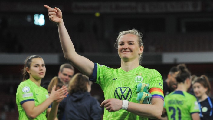 VfL Wolfsburg in der Champions League:: Sechstes Finale - dritter Champions-League-Titel? Nach dem Sieg gegen Arsenal ist das für die Wolfsburgerinnen jetzt möglich, und Kapitänin Alexandra Popp findet: "Dieses Jahr sind wir an der Reihe."