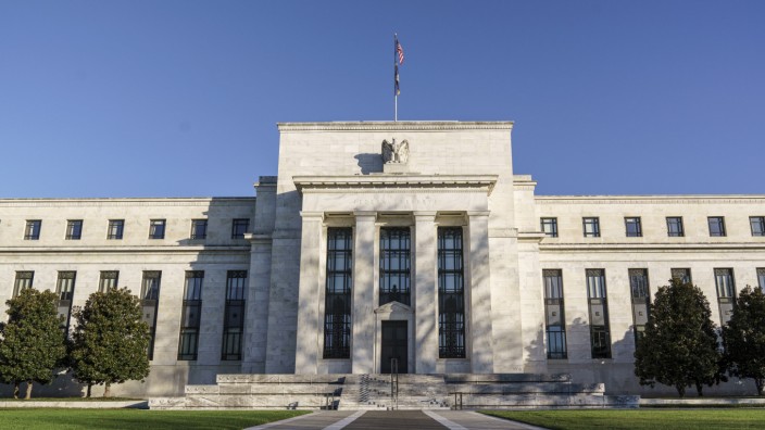 Geldpolitik: Die US-Notenbank Federal Reserve (Fed) in Washington