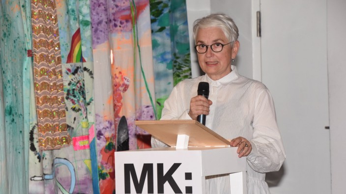 Münchner Kammerspiele: Kammerspiel-Intendantin Barbara Mundel stellte das Programm im "Habibi Kiosk" vor.