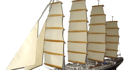 Großsegler: Hart am Wind: Mit Schiffen wie dem Großsegler "Cape Horn"  soll eine neue Epoche der Schifffahrt beginnen.