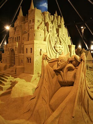 Sandskulpturenfestival Blankenberge Belgien, Getty