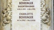 Böhringer-Prozess: Das Grab von Charlotte Böhringer auf dem Ostfriedhof. Die Staatsanwaltschaft glaubt, dass ihr Neffe Benedikt T. Schuld an ihrem Tod ist.