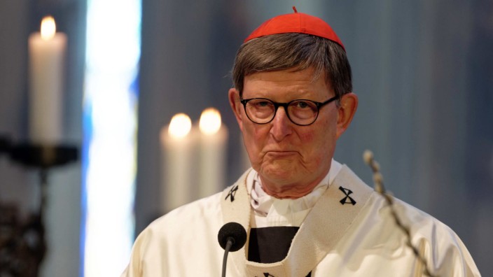 Katholische Kirche: Kardinal Rainer Maria Woelki bei einer Predigt.