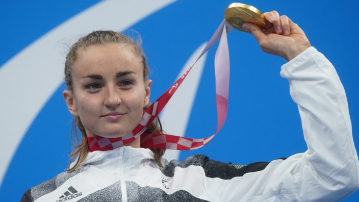 Paralympics-Siegerin: "Ich bin von Wolke sieben runtergefallen und auf dem Asphalt aufgeschlagen": Elena Semechin.
