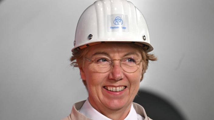 Stahlindustrie: Martina Merz ist seit 2019 Vorstandsvorsitzende von Thyssenkrupp, jetzt geht sie.