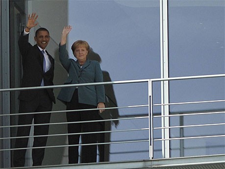 Barack Obama; Angela Merkel; ddp