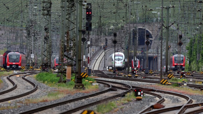 Eilantrag: Die Deutsche Bahn bezeichnete den angekündigten Warnstreik als "unverhältnismäßig".