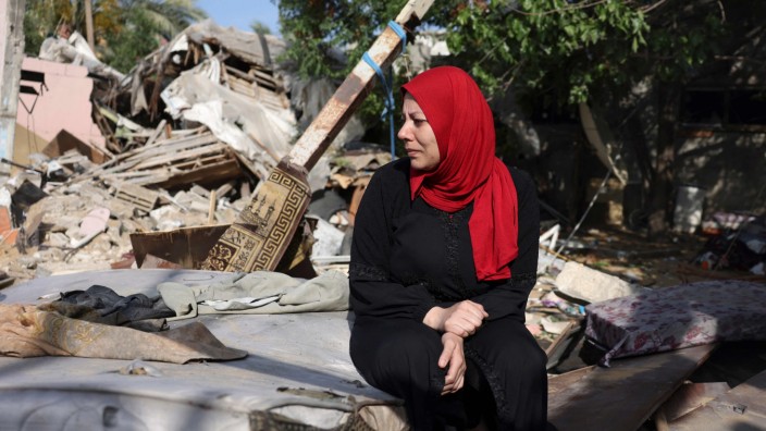 Nahost: Inmitten der Trümmer: das Flüchtlingslager Nuseirat in Gaza am 14. Mai