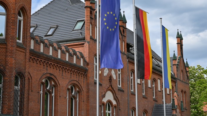 Brandenburg: Gebäude des Landratsamtes im Landkreis Oder-Spree