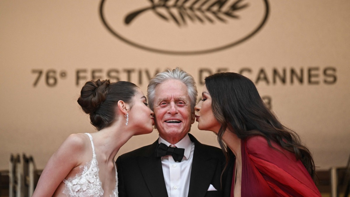 Palm of Honor for Michael Douglas Society