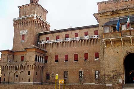 Der Palazzo Diamante in Ferrara