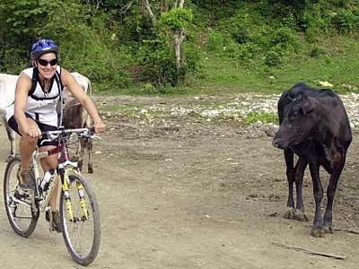 Mountainbiken in der Dominikanischen Republik, AP