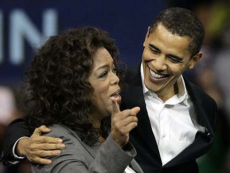 Oprah Winfrey und Barack Obama, AP