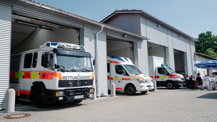 Aschheim: Einsatzbereit bereits seit Anfang März: die neue Rettungswache der Aicher Ambulanz in Aschheim.