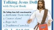 Klick-Blick: Skurrile News aus dem Netz: Jesus gibt es im Puppenformat als langhaarigen Ken.