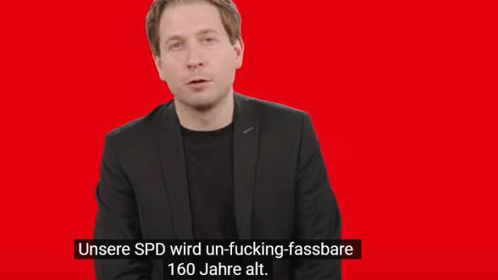 Häppi Börsdei, SPD!: Auch mit fast 34 noch so un-fucking-fassbar jung geblieben: SPD-Generalsekretär Kevin Kühnert in seinem Gratulationsvideo.