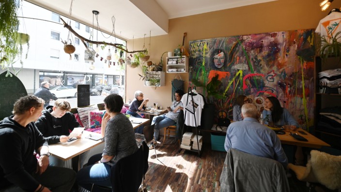 Vegane Cafés: Das Café Wonder ist Lokal und Yogastudio zugleich.