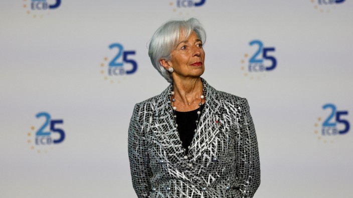Währungsunion: Christine Lagarde, Präsidentin der Europäischen Zentralbank, hat schon manche Krise bewältigt.