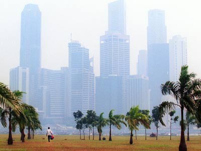 Smog über Singapur, AP