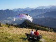 Paraglider am Brauneck, 2012