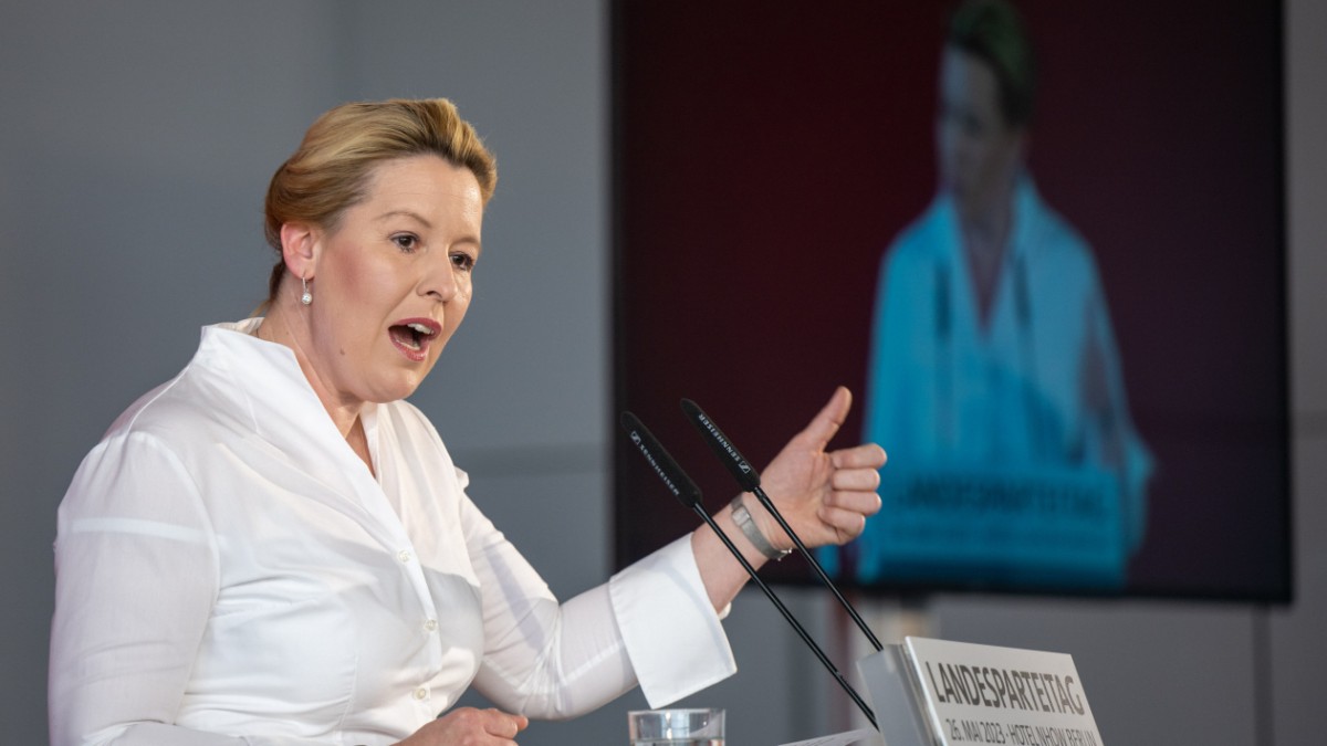 Giffey justifies the grand coalition in Berlin – politics