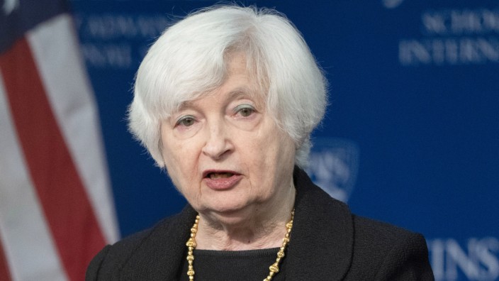 US-Schuldenstreit: Janet Yellen, Finanzministerin der USA.