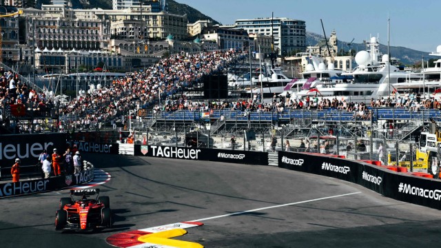 Formel 1: Charles Leclerc kennt die am Hafen entlangführende Strecke in Monaco in und auswendig - was aber nur bedingt hilft, wenn man mit seinem Wagen nicht zurecht kommt.