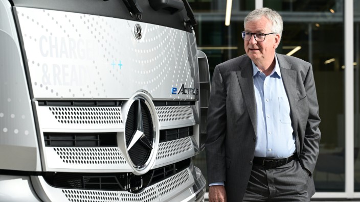 Nutzfahrzeuge: Martin Daum, der Vorstandsvorsitzende des Nutzfahrzeugherstellers Daimler Truck, arbeitet an einer Allianz mit Toyota.