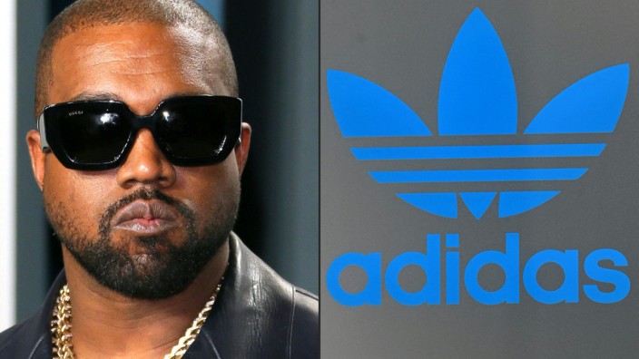 Kanye West: Ye, früher bekannt als Kanye West. Adidas verkauft seit heute seine letzte Kollektion für den Schuhhersteller aus Herzogenaurach. Einen Teil der Einnahmen will Adidas spenden.