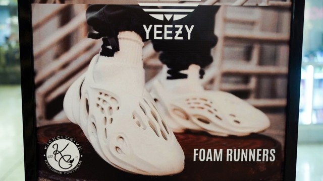 Kanye West: So sehen Schuhe aus, die Adidas gemeinsam mit Kanye West auf den Markt gebracht hat.