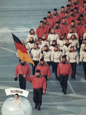 Deutschland Albertville 1992, dpa