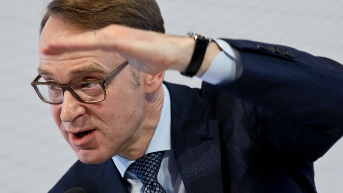 Geldinstitut: Jens Weidmann im Jahr 2020, damals noch Bundesbankpräsident.