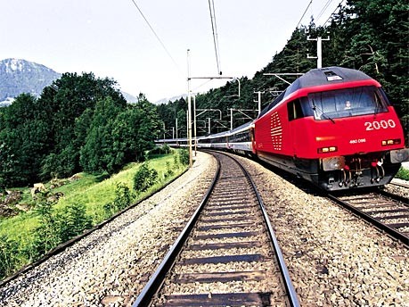 Gotthardbahn; Foto: SBB