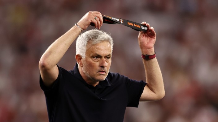 Europa League: José Mourinho nach dem Finale 2023 gegen den FC Sevilla