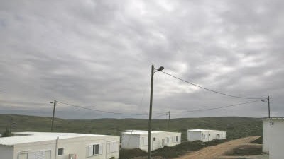 Nahost-Konflikt: Die ersten Wohnwagen sind schon aufgestellt: In Maskiot, einem ehemaligen israelischen Militärstützpunkt im Westjordanland, entsteht eine neue jüdische Siedlung - obwohl die Vereinbarung von Annapolis dies untersagt.