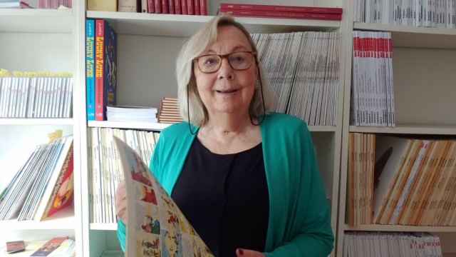 Asterix-Übersetzerin: Eigentlich hasse sie Interviews, sagt Asterix-Übersetzerin Gudrun Penndorf.