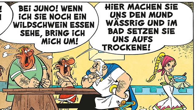 Asterix-Übersetzerin: Erst ab dem achten Band der Reihe gestatteten die Franzosen der deutschen Übersetzerin interpretatorische Freiheiten.
